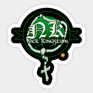 Nick Kingston Prayers Sticker